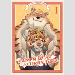Ramen Wolf and Curry Tiger