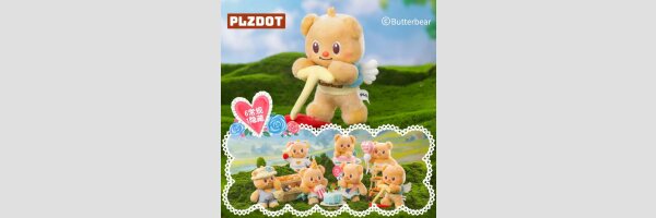 PLZDOT x BUTTERBEAR Series