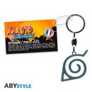 ABYSTYLE KEYCHAIN Naruto Shippuden [Konoha] Made in France