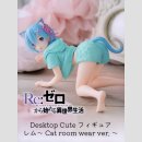 TAITO DESKTOP CUTE Re:Zero -Starting Life in Another World- [Ram] Cat Room Wear Ver.