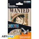 ABYSTYLE POSTKARTEN-SET One Piece [Wanted] Set 1