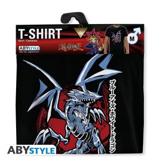 T-SHIRT ABYSTYLE Yu-Gi-Oh! [Blue Eyes White Dragon] Grösse [M]