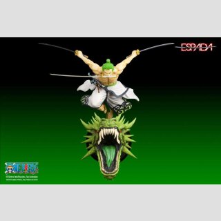 One Piece Roronoa Zoro Wall Statue