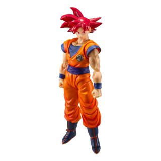 BANDAI SPIRITS S.H.FIGUARTS Dragon Ball  Super [Super Saiyan God Son Goku] Saiyan God Instilled with the Light of Righteous Hearts