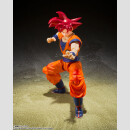 BANDAI SPIRITS S.H.FIGUARTS Dragon Ball  Super [Super Saiyan God Son Goku] Saiyan God Instilled with the Light of Righteous Hearts
