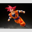 BANDAI SPIRITS S.H.FIGUARTS Dragon Ball  Super [Super Saiyan God Son Goku] Saiyan God Instilled with the Light of Righteous Hearts