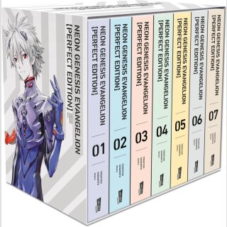 NEON GENESIS EVANGELION Perfect Edition im Sammelschuber Komplett-Set