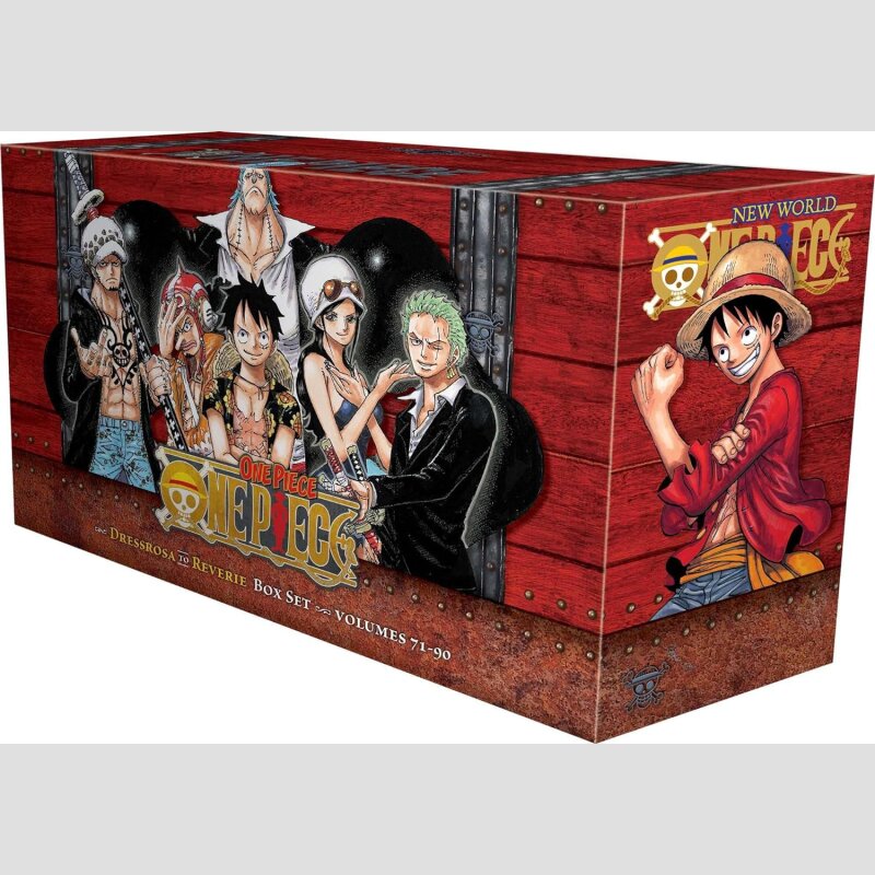 ONE PIECE BOX SET 4 Dressrosa & Reverie (vol. 71 - 90)
