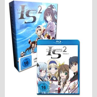 IS Infinite Stratos 2 vol. 1 [Blu Ray] ++Limited Edition mit Sammelschuber++