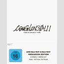 Evangelion: 3.0+1.11 Thrice Upon a Time [UHD Blu Ray &amp; Blu Ray Mediabook Edition]