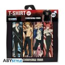 ABYSTYLE T-SHIRT Chainsaw Man: Gruppe Gr&ouml;sse [S]