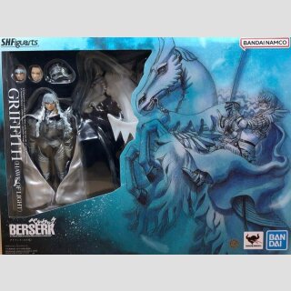 BANDAI SPIRITS S.H.FIGUARTS Berserk GRIFFITH Hawk of Light & Pferd