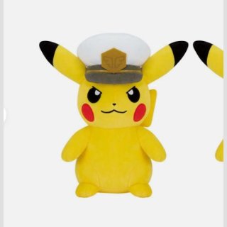 BANDAI SPIRITS MOFUGUTTO PLÜSCH Pokemon [Captain Pikachu] Ver. A