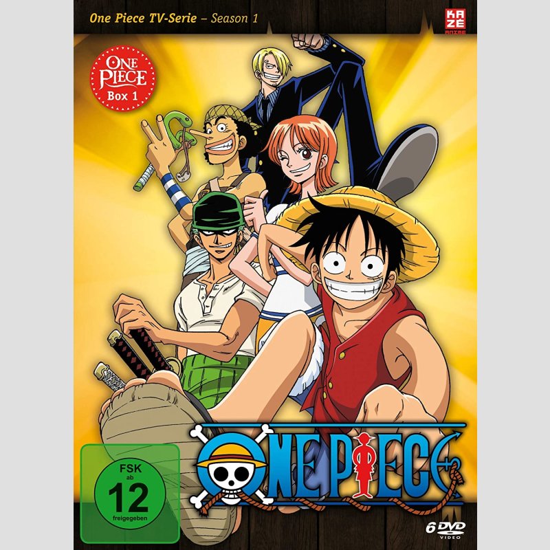 One Piece Tube Staffel 1 Folge 1 One Piece TV Serie Box 1 (Staffel 1) [DVD]