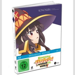 KonoSuba: An Explosion on This Wonderful World vol. 3  [Mediabook Edition] [Blu Ray]