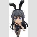 Rascal Does Not Dream of Bunny Girl Senpai Nendoroid Actionfigur Mai Sakurajima: Bunny Girl Ver. 10 cm