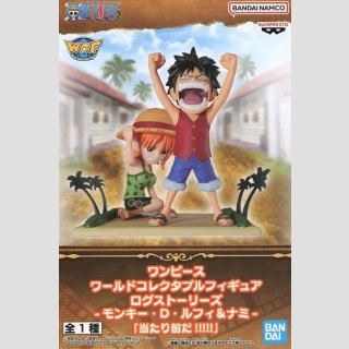 WCF (WORLD COLLECTABLE FIGURE) LOG STORIES One Piece [Monkey D. Luffy & Nami] Atarimaeda!!!!!