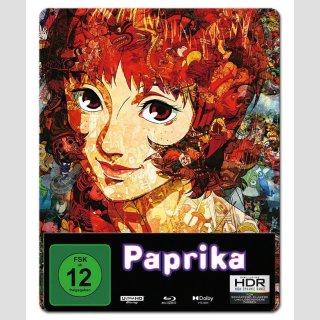 Paprika [4K Ultra HD] [Blu Ray] ++Limited Steelbook Edition++