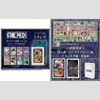 ENSKY SPIELKARTEN One Piece Scenes Galore Playing Cards Straw Hat Pirates 1st Log