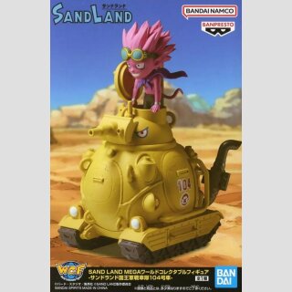 WCF (WORLD COLLECTABLE FIGURE) LOG STORIES SandLand BEELZEBUB & ROYAL ARMY TANK CORPS No. 104