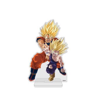 DRAGON BALL Z Acryl Aufsteller SUPER SAIYAN SON GOKU & SUPER SAIYAN SON GOHAN Kamehameha Ver.