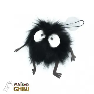 STUDIO GHIBLI PLÜSCH mit SAUGNAPF Chihiros Reise ins Zauberland RUSSMÄNNCHEN