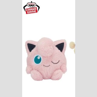 BANDAI SPIRITS MOFUGUTTO HOKKORI IYASARE PLÜSCH Pokmon PUMMELUFF (Jigglypuff)