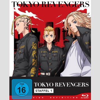 Tokyo Revengers Staffel 1 vol. 1 [Blu Ray] ++Limited Edtion mit Sammelschuber++