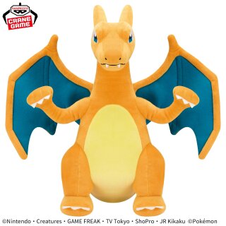 BANDAI SPIRITS MOFUGUTTO PLÜSCH Pokemon GLUARK (Charizard)