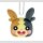 BANDAI SPIRITS PLÜSCH-ANHÄNGER Pokemon MORPEKO