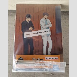 HAIKYU Ichiban Bandai Acryl Illustration Board 10th Anniversary TOBIO & OIKAWA