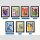 JOJOs BIZARRE ADVENTURE Part 3 STARDUST CRUSADES Art Frame Collection Colored Shadow Picture