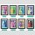 JOJOs BIZARRE ADVENTURE Part 6 STONE OCEAN Art Frame Collection Colored Shadow Picture