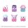 PACMAN x SANRIO CHARACTERS Chibi Collection TF