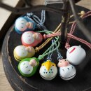 STUDIO GHIBLI ANHÄNGER mit GLÖCKCHEN The Boy and the Heron [Parakeet] Blue Variant