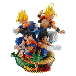 MEGAHOUSE LOGBOX RE BIRTH 02 Dragon Ball Z GOKU, GOGETA, VEGETA & VEGITO