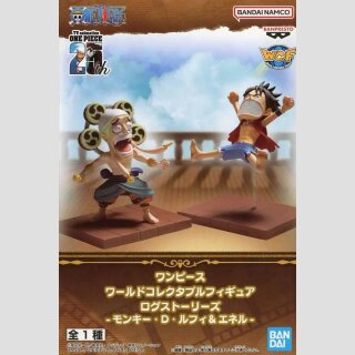 WCF (WORLD COLLECTABLE FIGURE) LOG STORIES One Piece MONKEY D. LUFFY  & ENEL