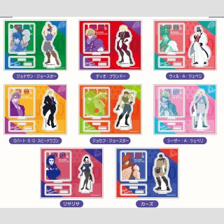 JOJOS BIZARRE ADVENTURE Part 1+2:  Phantom Blood/Battle Tendency Acryl Aufsteller