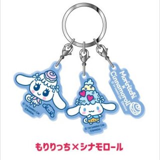 TAMAGOTCHI  x SANRIO CHARACTERS Moriricchi x Cinnamoroll Trio Acryl Anhänger