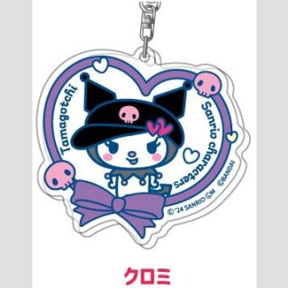 TAMAGOTCHI  x SANRIO CHARACTERS Acryl Anhänger [Kuromi]