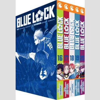 BLUE LOCK Sammelbox 4 [Band 16-20]