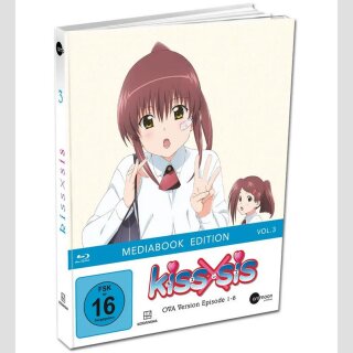 KissXKiss vol. 3 [OVA Version 1-6] [Mediabook Edition] [Blu Ray]