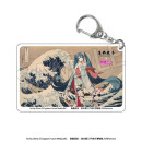 Katsushika Hokusai x Hatsune Miku Clear Acryl Anhänger