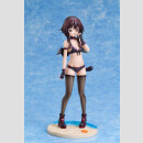 KonoSuba: An Explosion on This Wonderful World! Statue 1/7 Megumin Chomusuke Swimsuit Ver. 22 cm
