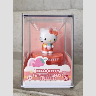 YUME TOYS Sanrio Characters: Strawberry Cake Surprise HELLO KITTY