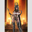 Dish Original Character PVC Statue 1/7 Priestess Shibuna 28 cm