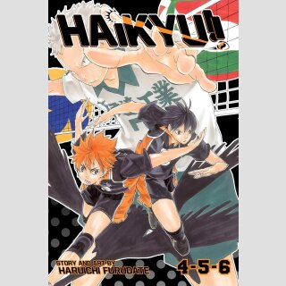 HAIKYU!! (3-in-1 Edition) vol. 4-5-6