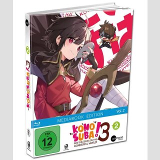 Kono Suba [Staffel 3] vol. 2 [Blu Ray] MEDIABOOK EDITION