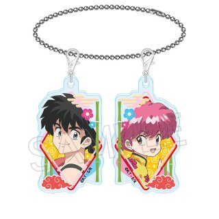 RANMA 1/2 Acryl Charm RANMA & RANMA