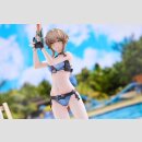 Steins Gate PVC Statue 1/7 Suzuha Amane: Swimsuit Ver. 26 cm